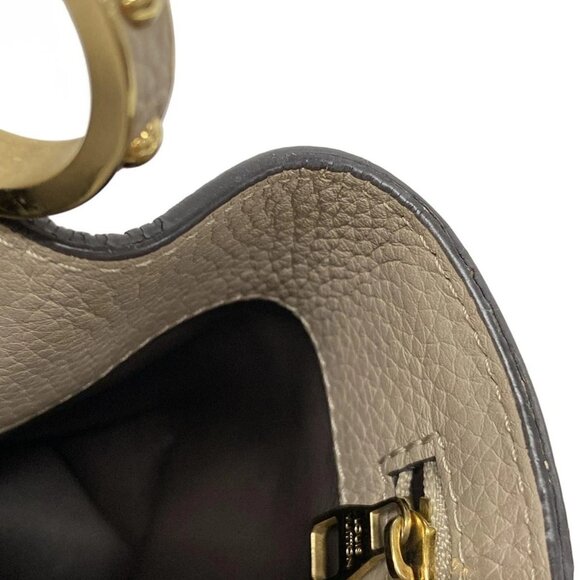 Auth LOUIS VUITTON Capsine MM M42253 Galet Capucines - TR4137 Handbag - Picture 12 of 16